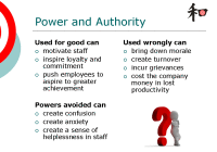 Power and Authority